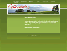 Tablet Screenshot of cyklopohoda.cz